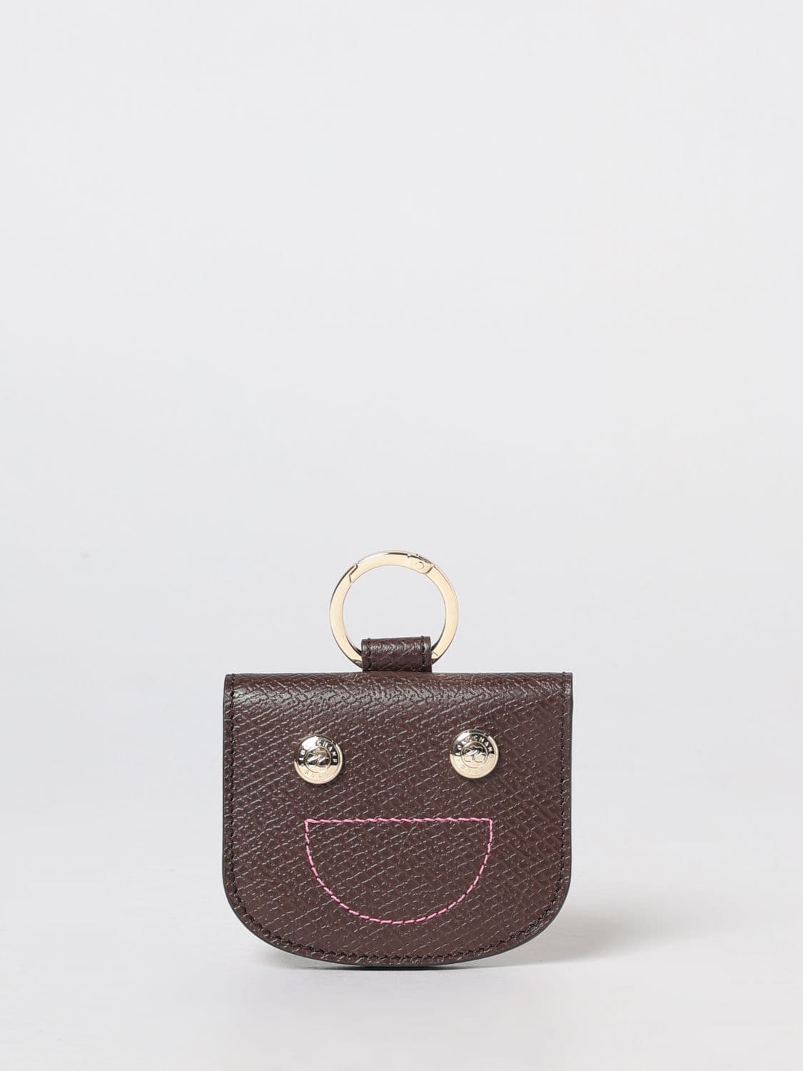 Longchamp Les CHAMPions Epure Calfskin Card Holder with Embroidery