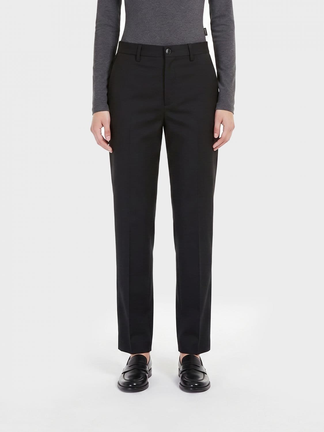 Briglia 1949 Slim Fit Wool Blend Chino Trousers