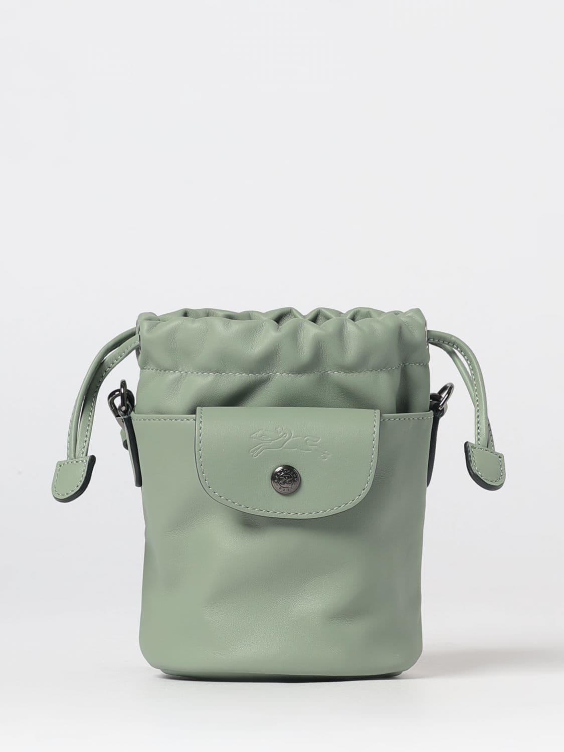 Longchamp Le Pliage Xtra Mini Cowhide Leather Bucket Bag