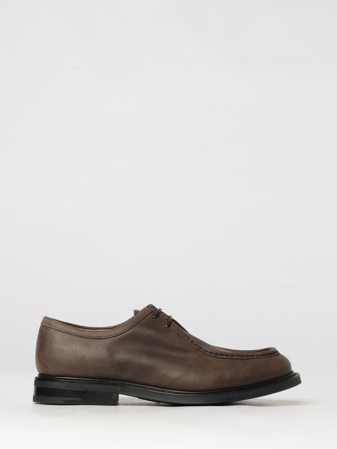Church's Oiled Leather Derby Shoes with Raised Apron Toe