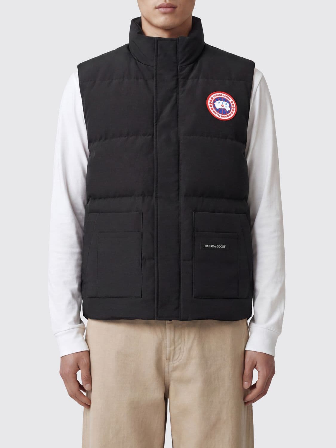 Canada Goose Quilted Cotton-Blend Gilet with Patch Pockets