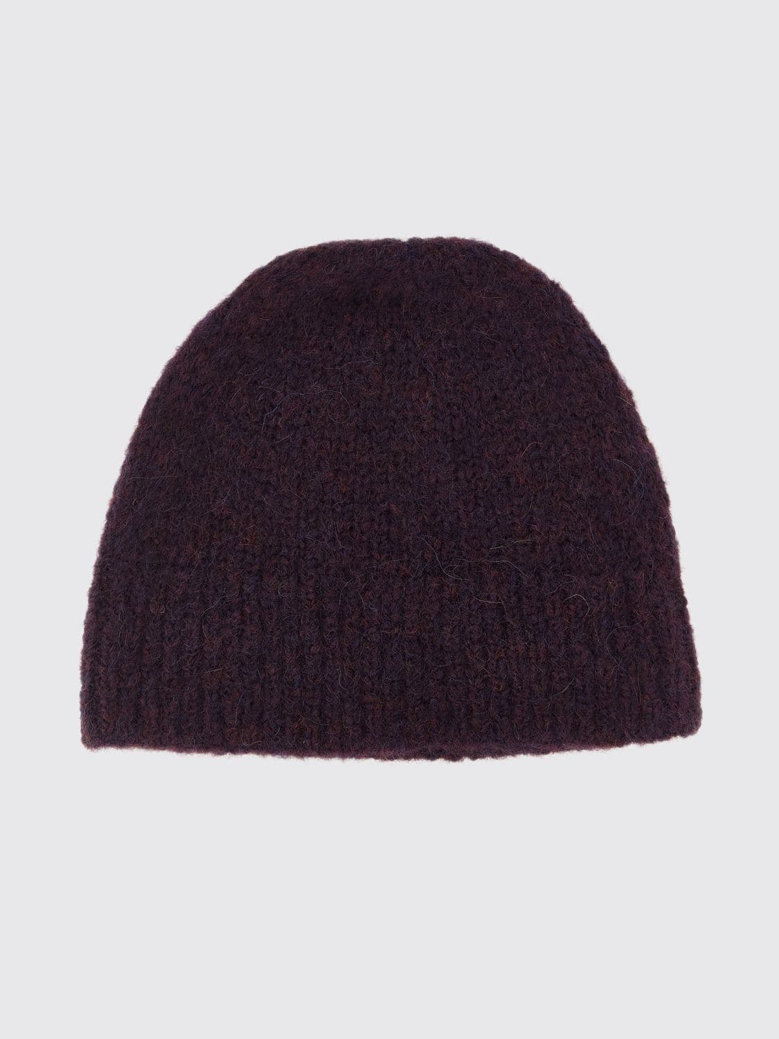 Dries Van Noten Ribbed Wool and Alpaca Blend Beanie · OS