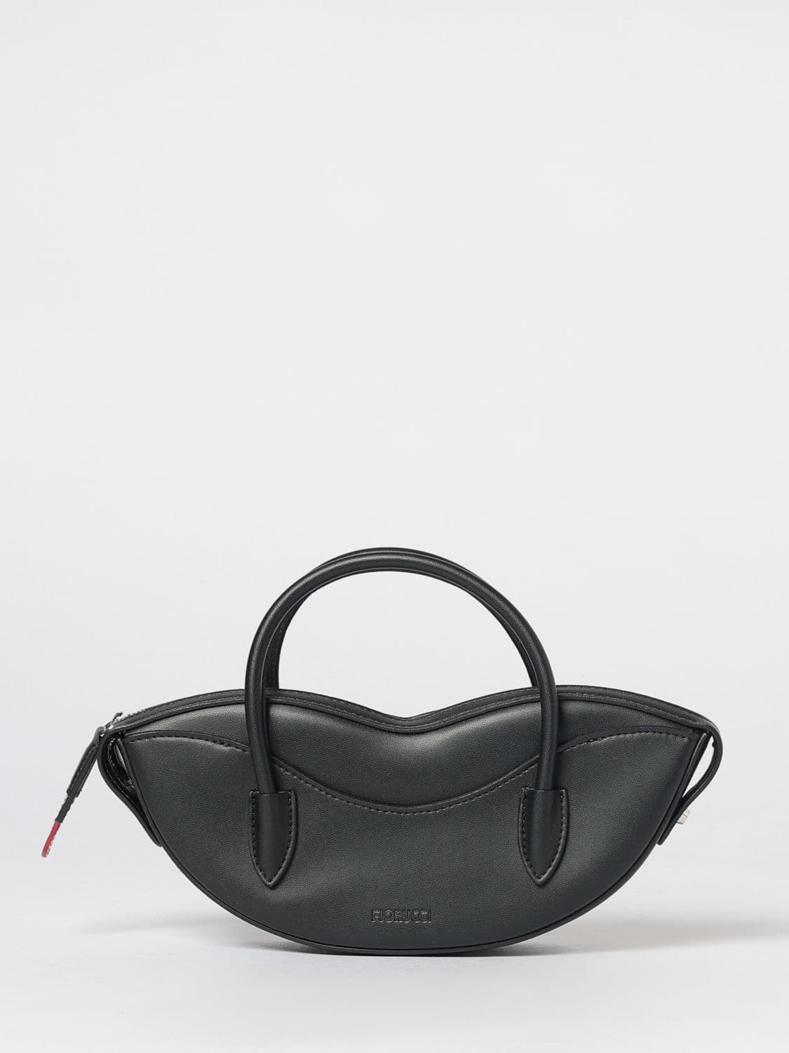 Fiorucci Lips Mini Bag in Patent Synthetic Leather with Double Handle · OS