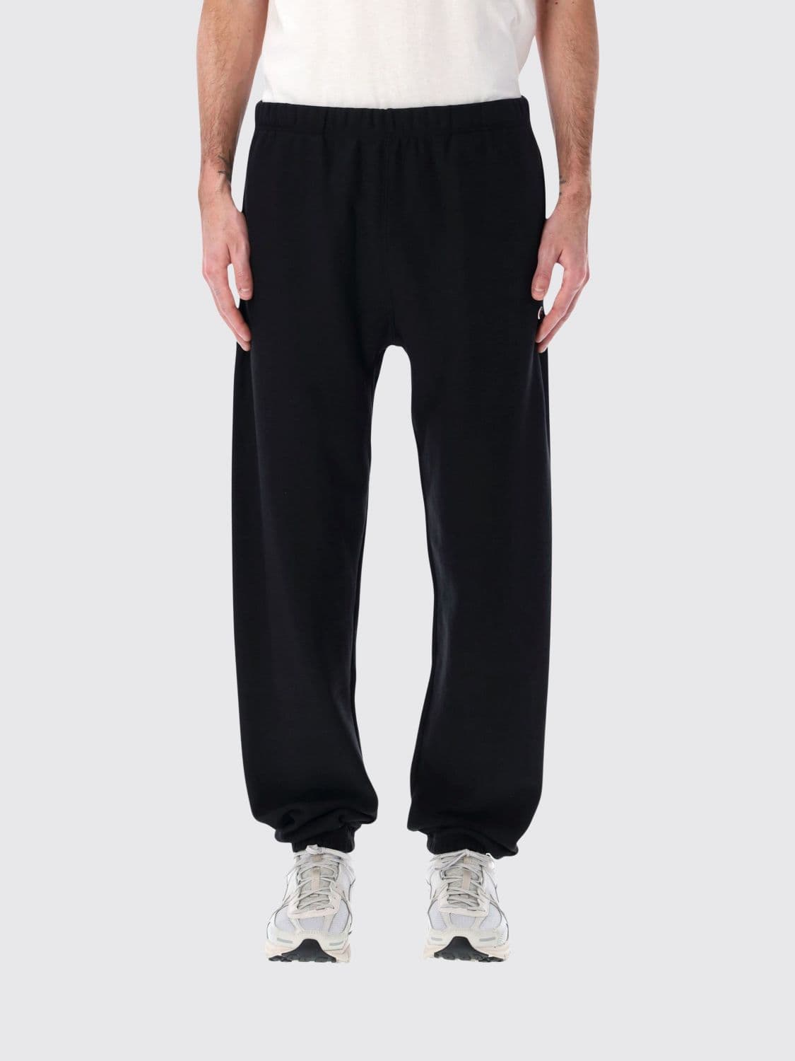 Champion Straight Leg Cotton Jogging Trousers with Elasticated Waist