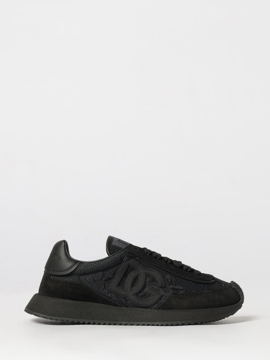 Dolce & Gabbana DG Cushion Monogram and Embroidery Low-Top Trainers
