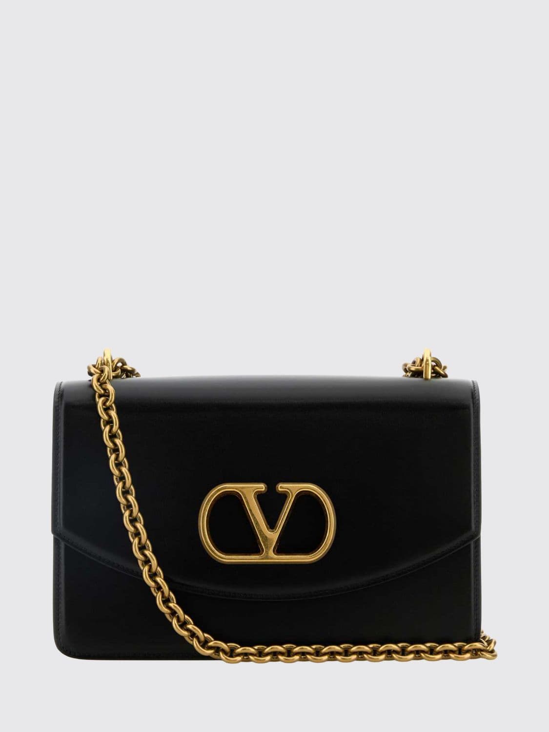 Valentino Garavani Vain VLogo Mini Leather Shoulder Bag · OS