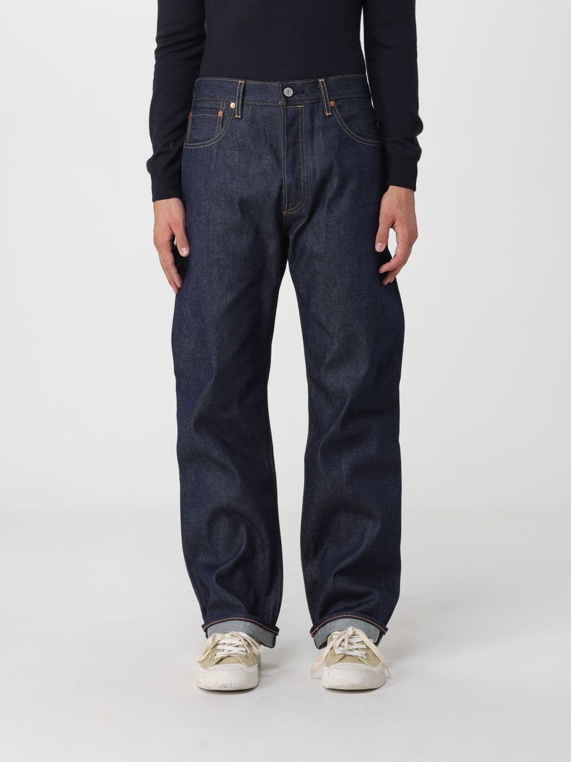 Levi's 501 Original Straight Fit Jeans in Pure Cotton Denim