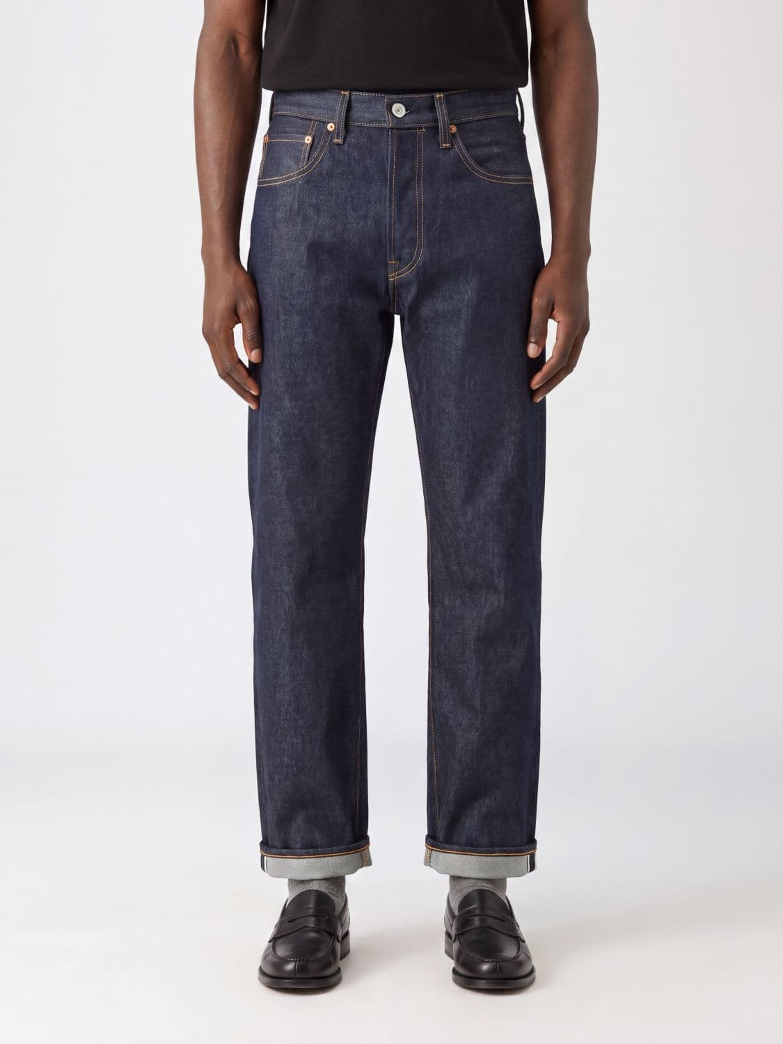 Levi's 501 Original Straight Fit Jeans in Pure Cotton Denim