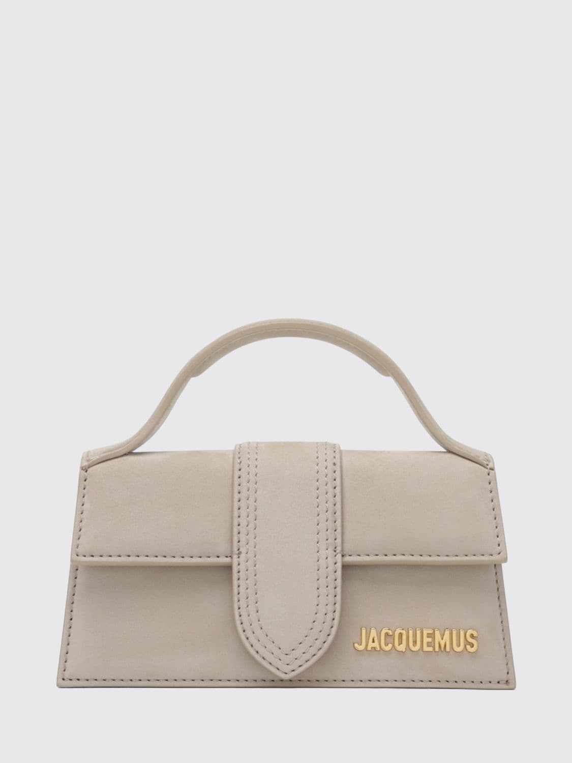Jacquemus Bambino Suede Leather Mini Handbag with Removable Shoulder Strap · OS