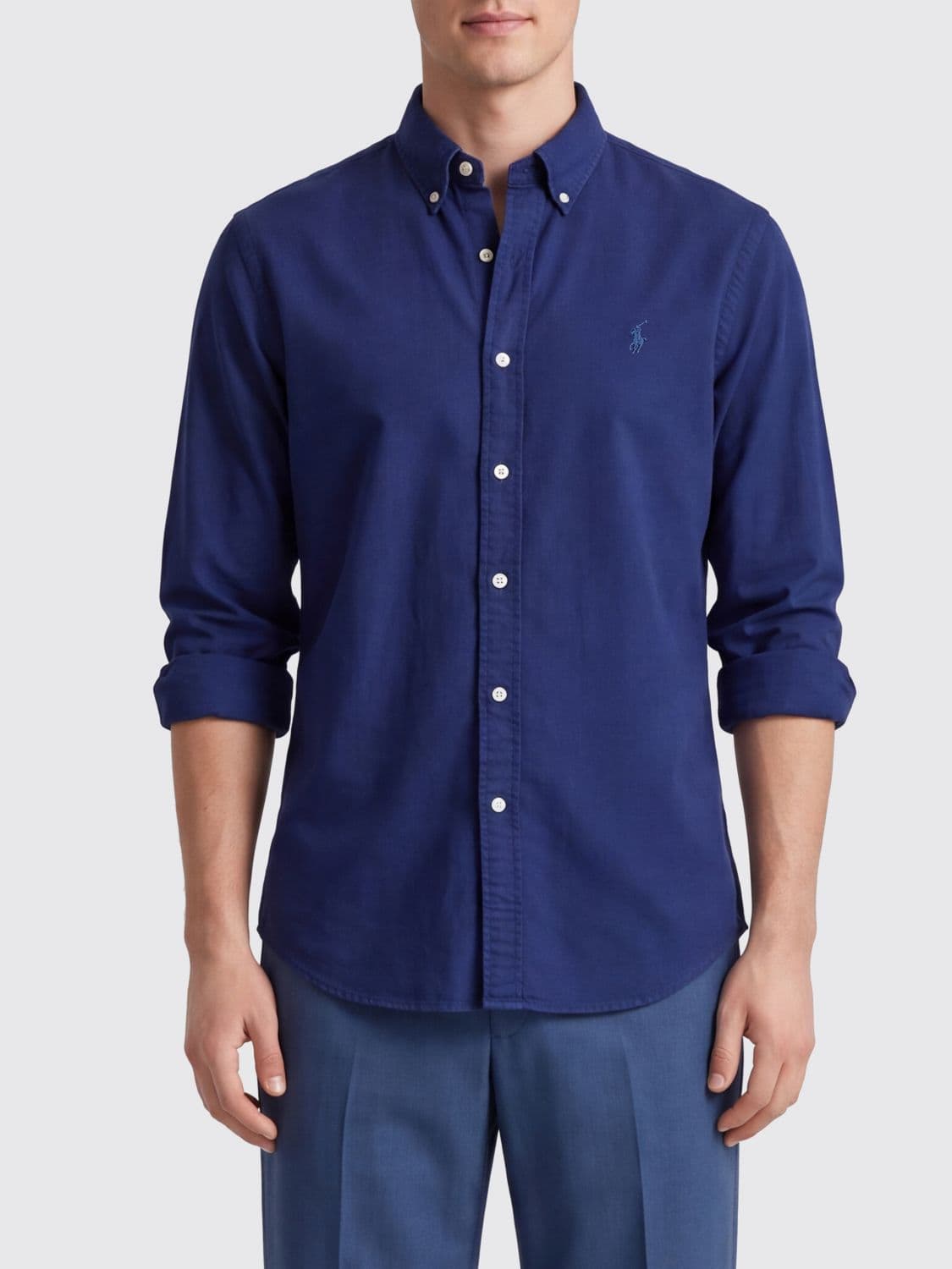 Polo Ralph Lauren Slim Fit Button-Down Cotton Shirt