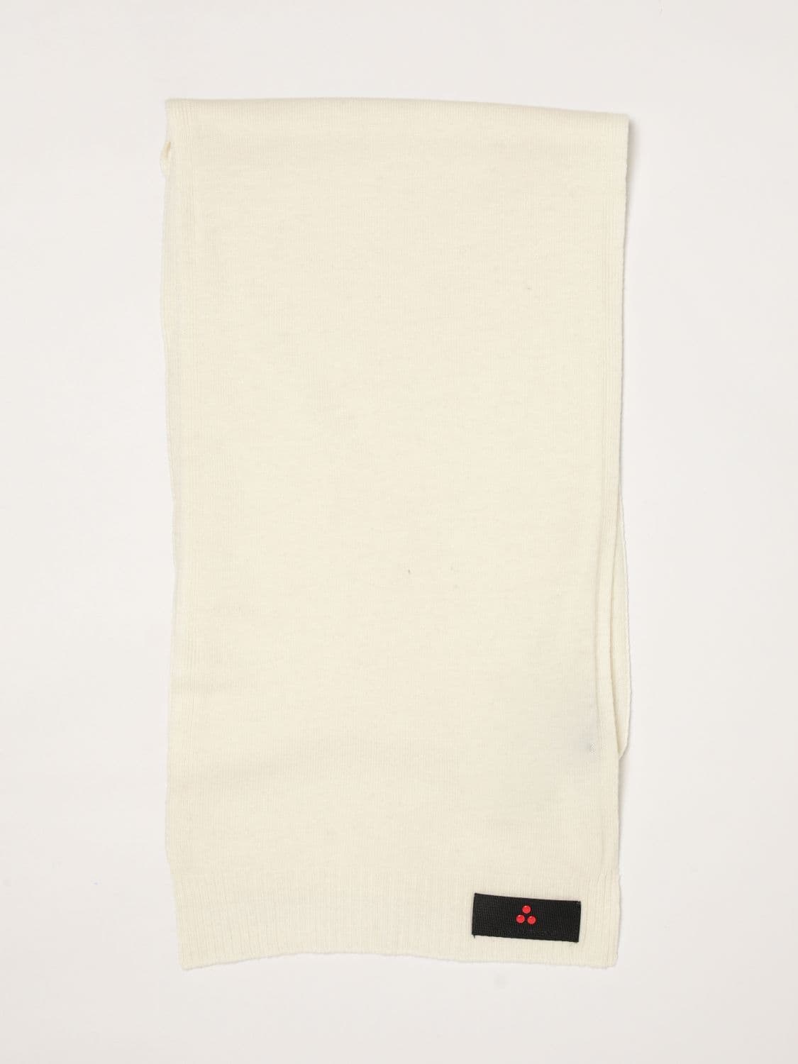 Peuterey Solid Colour Wool and Cashmere Blend Scarf