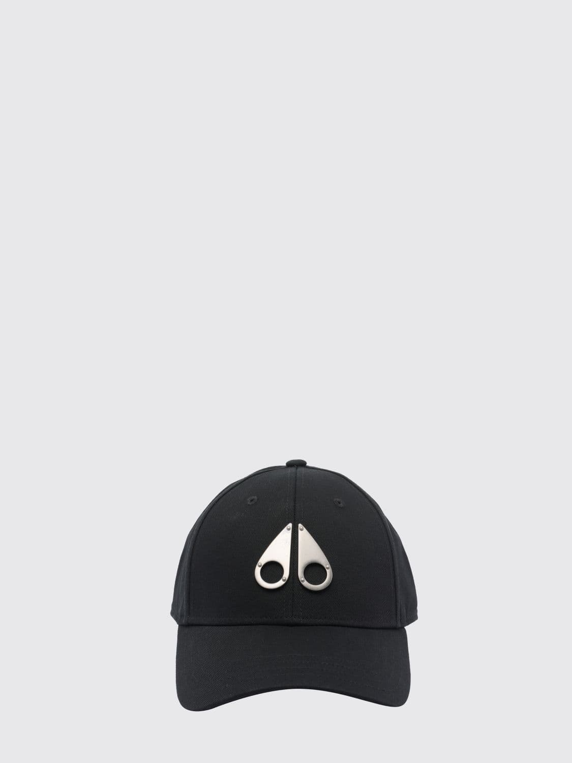 Moose Knuckles Cotton Twill Baseball Cap with Logo and Adjustable Strap