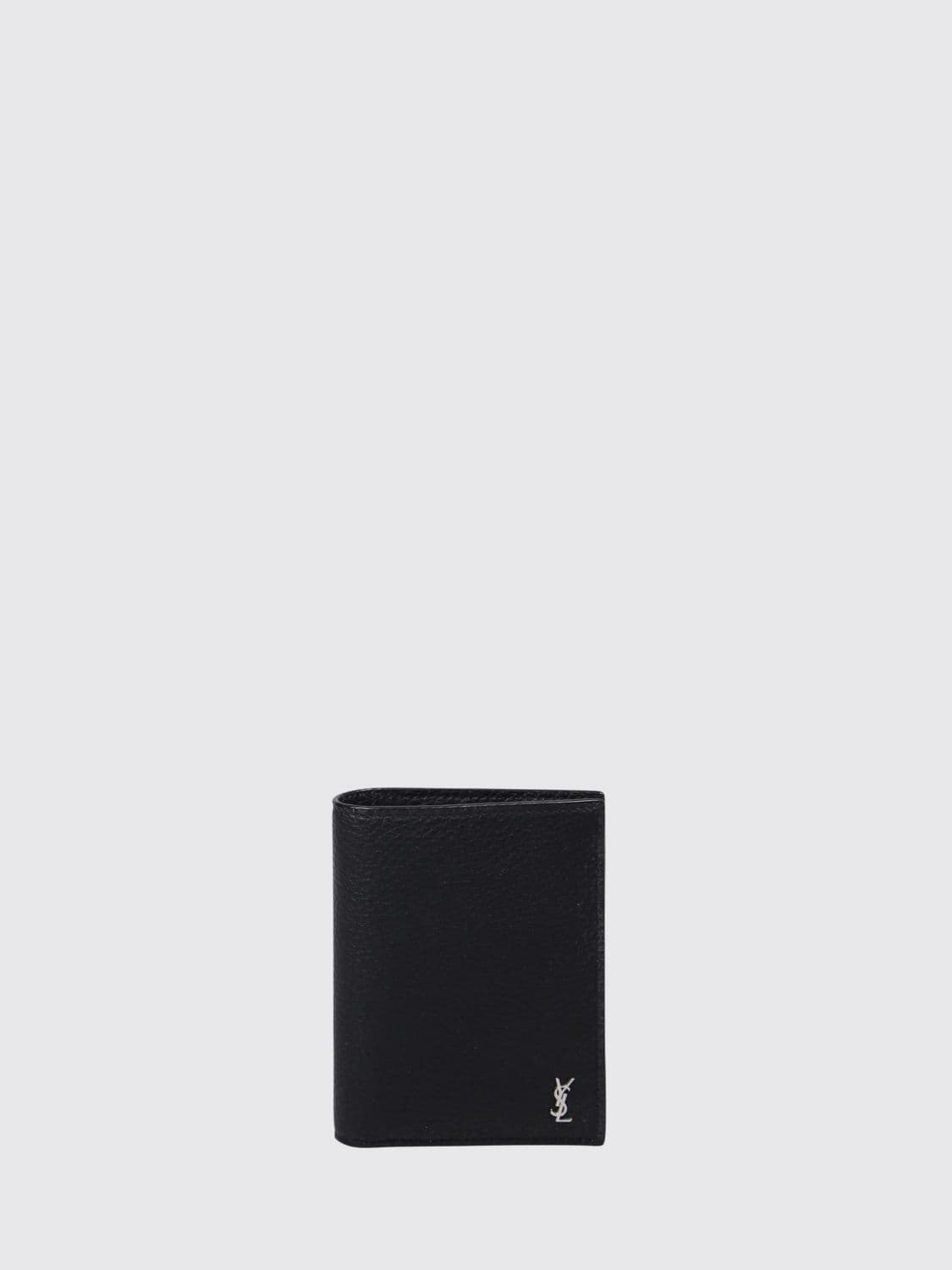 Saint Laurent Cassandre Bifold Wallet in Calfskin with YSL Logo