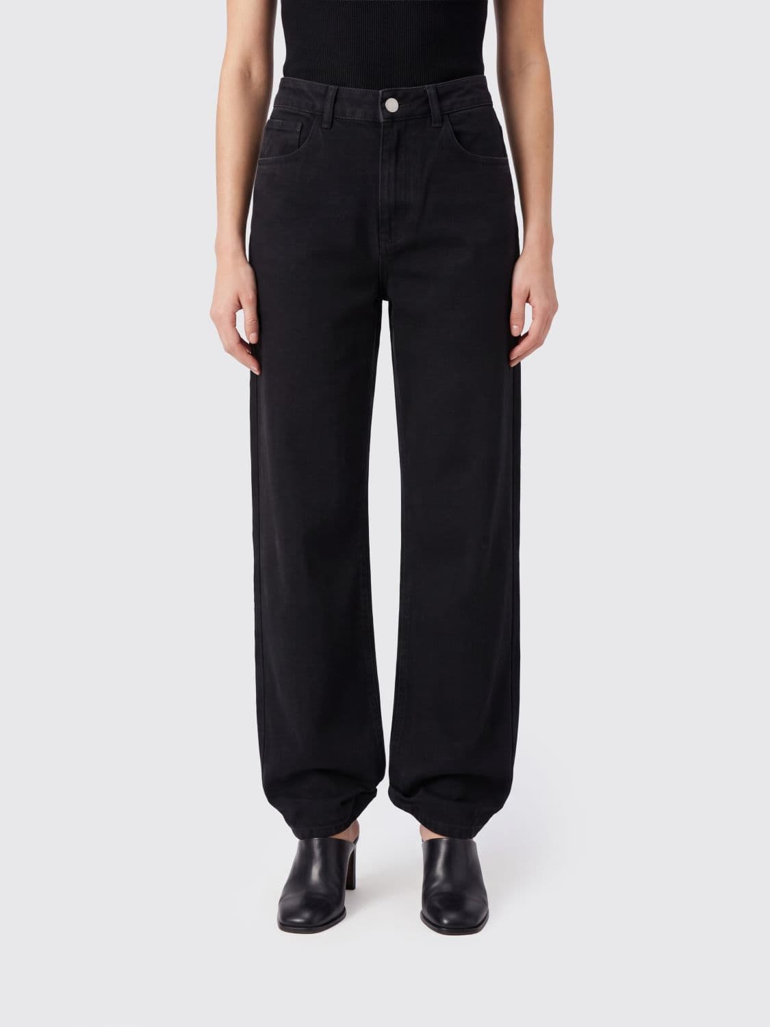 Rohe Jeans Woman color Black