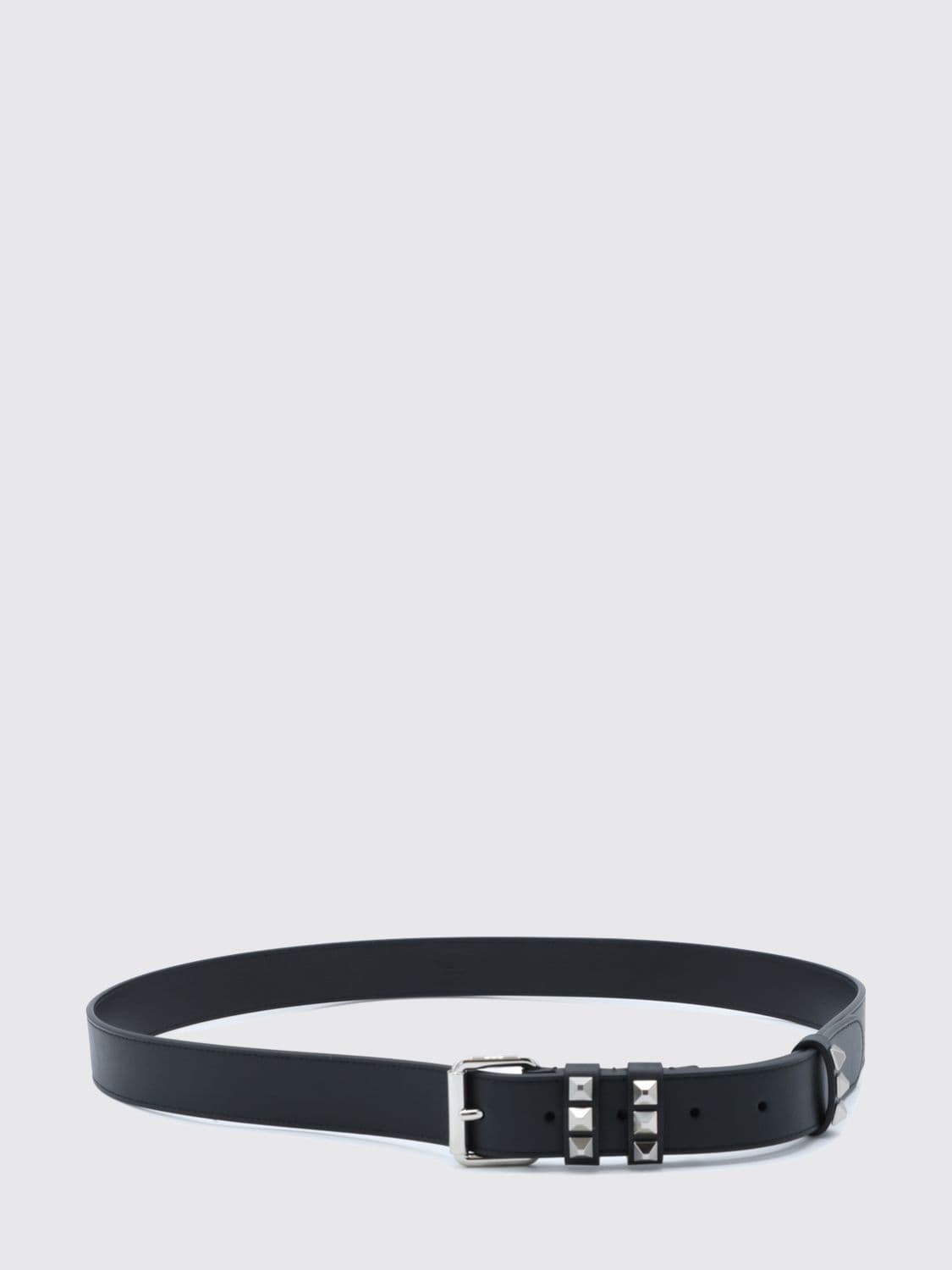 Valentino Garavani Rockstud Belt in Calfskin with Studs
