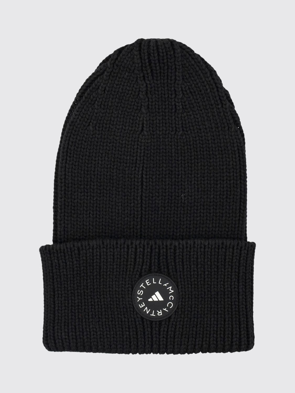 Adidas By Stella Mccartney Recycled Cotton-Blend Logo Beanie · OS