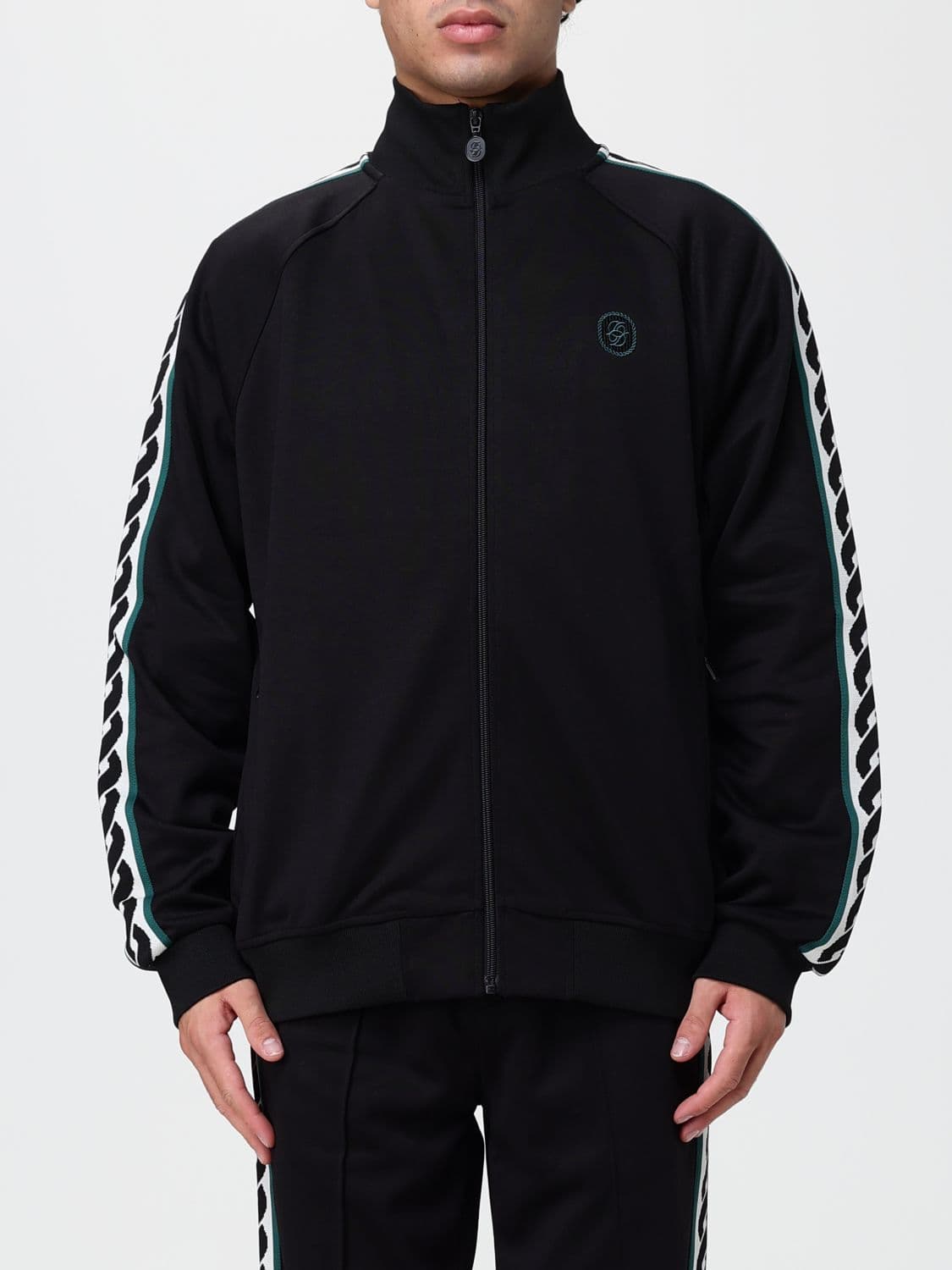 Drôle De Monsieur Relaxed-Fit Zip-Up Sweatshirt with Embroidered Logo · M