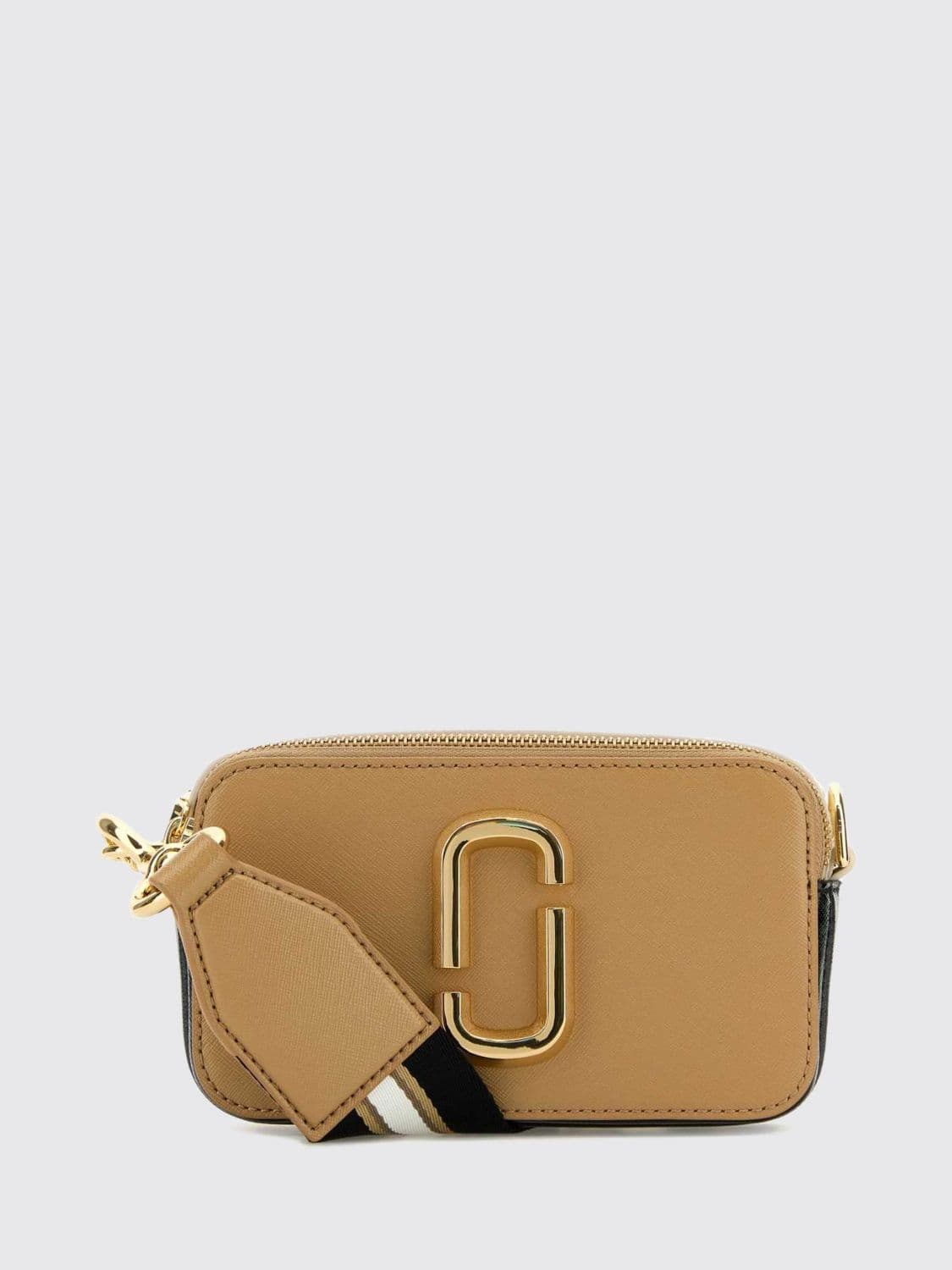 Marc Jacobs The Snapshot Saffiano Leather Crossbody Bag with Double J Logo