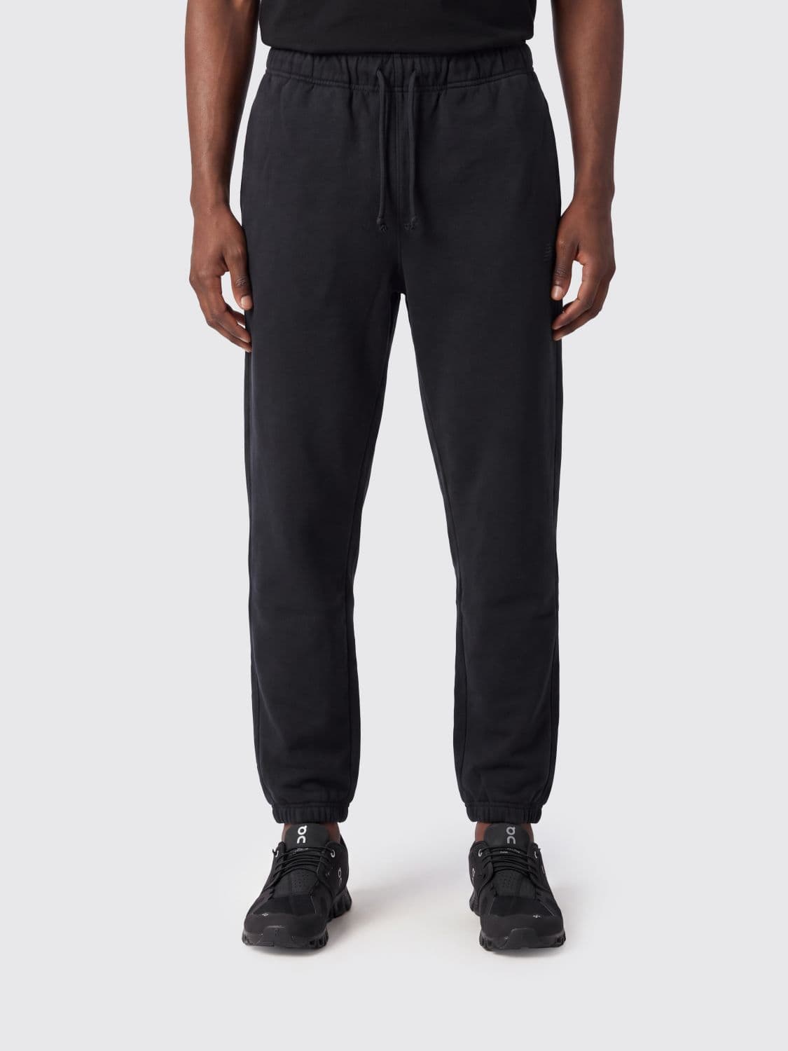 New Balance Straight-Leg Jersey Jogging Trousers with Elasticated Waist