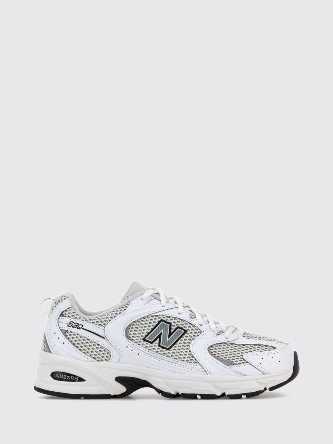 New Balance 530 Faux Leather and Mesh Trainers with ABZORB Midsole