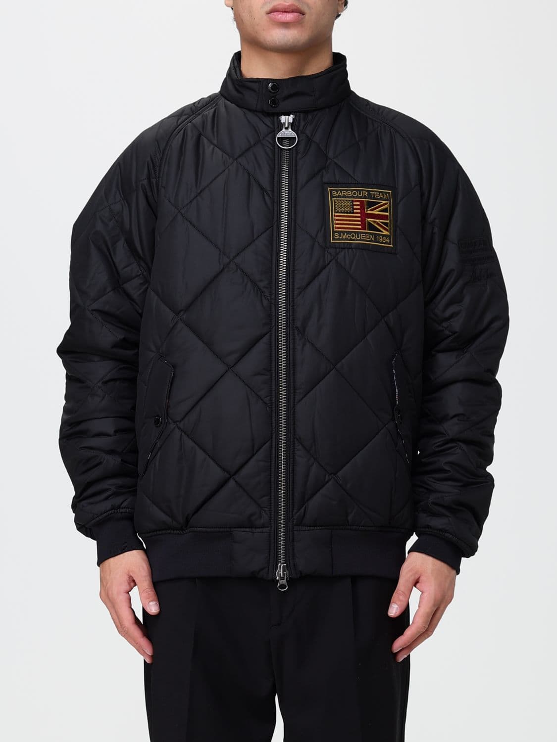 Barbour International x Steve McQueen Water-Repellent Quilted Nylon Jacket