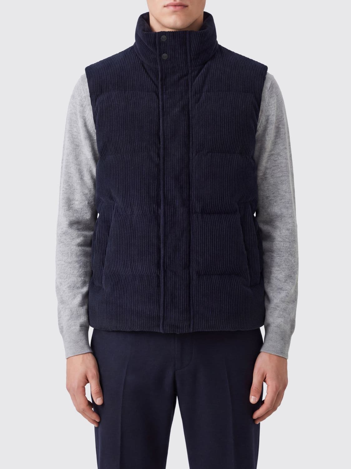 Herno Suit Vest Men color Blue