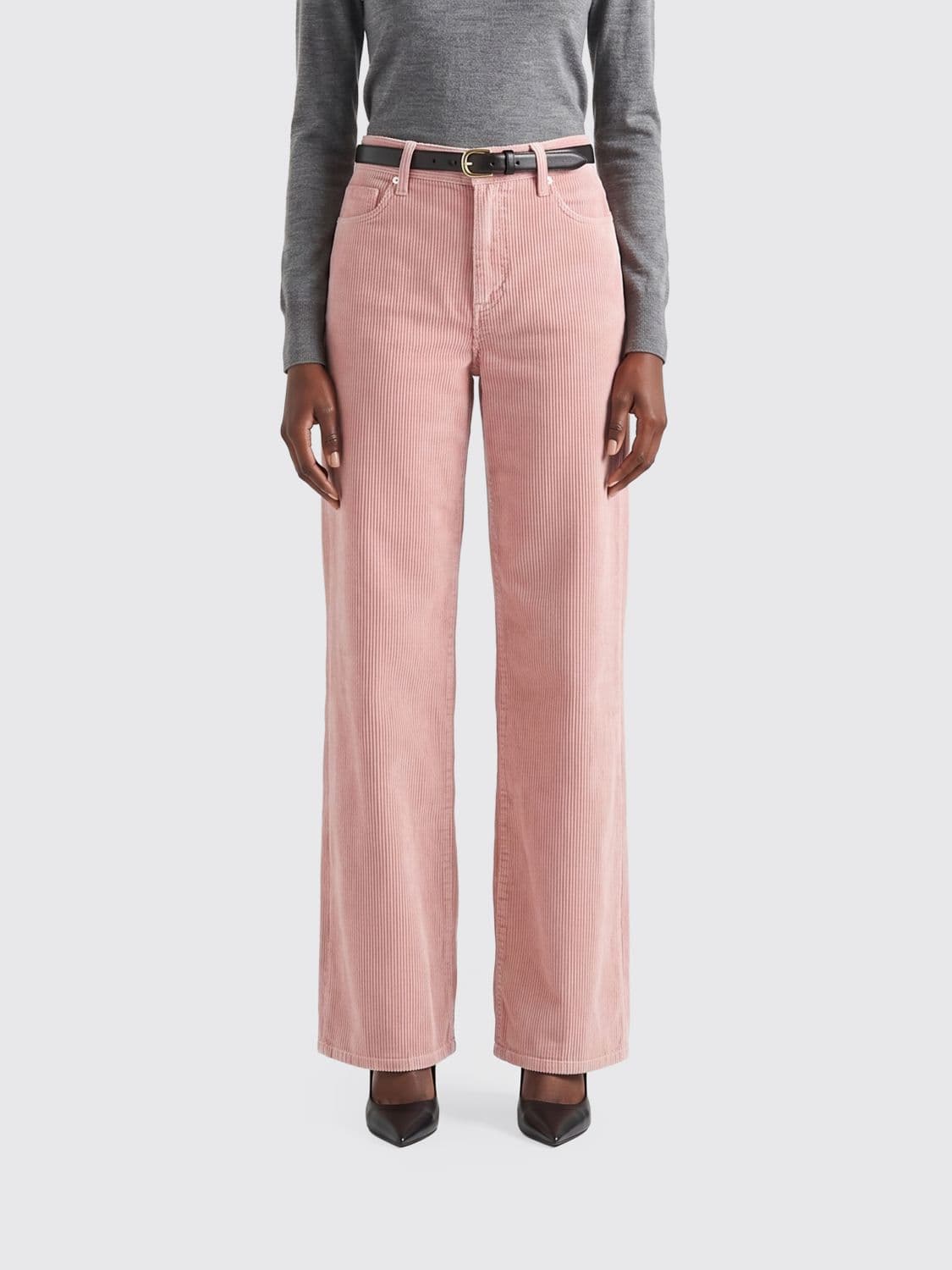 7 For All Mankind Jeans Woman color Pink