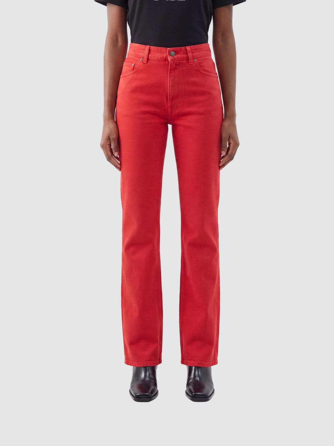 Chloé High-Waisted Skinny Fit Cotton Denim Jeans