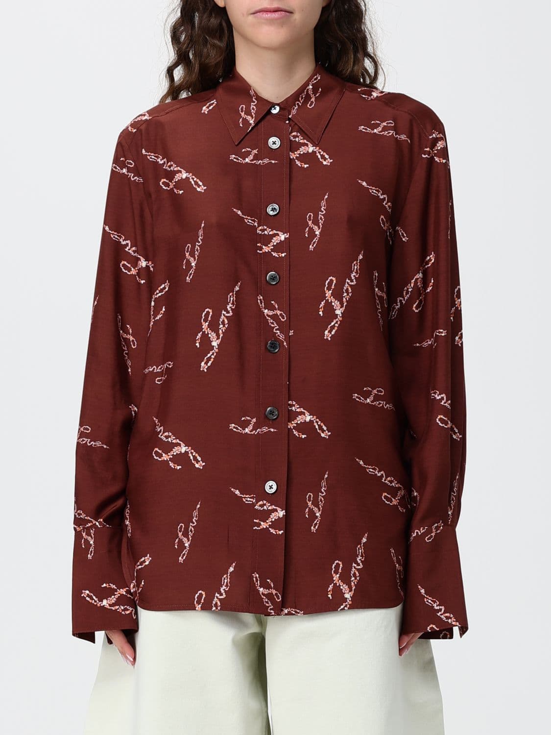 Paul Smith Shirt Woman color Rust · 42
