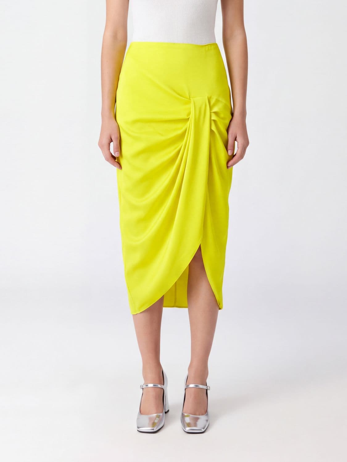 Stella Mccartney Skirt Woman color Yellow · 42