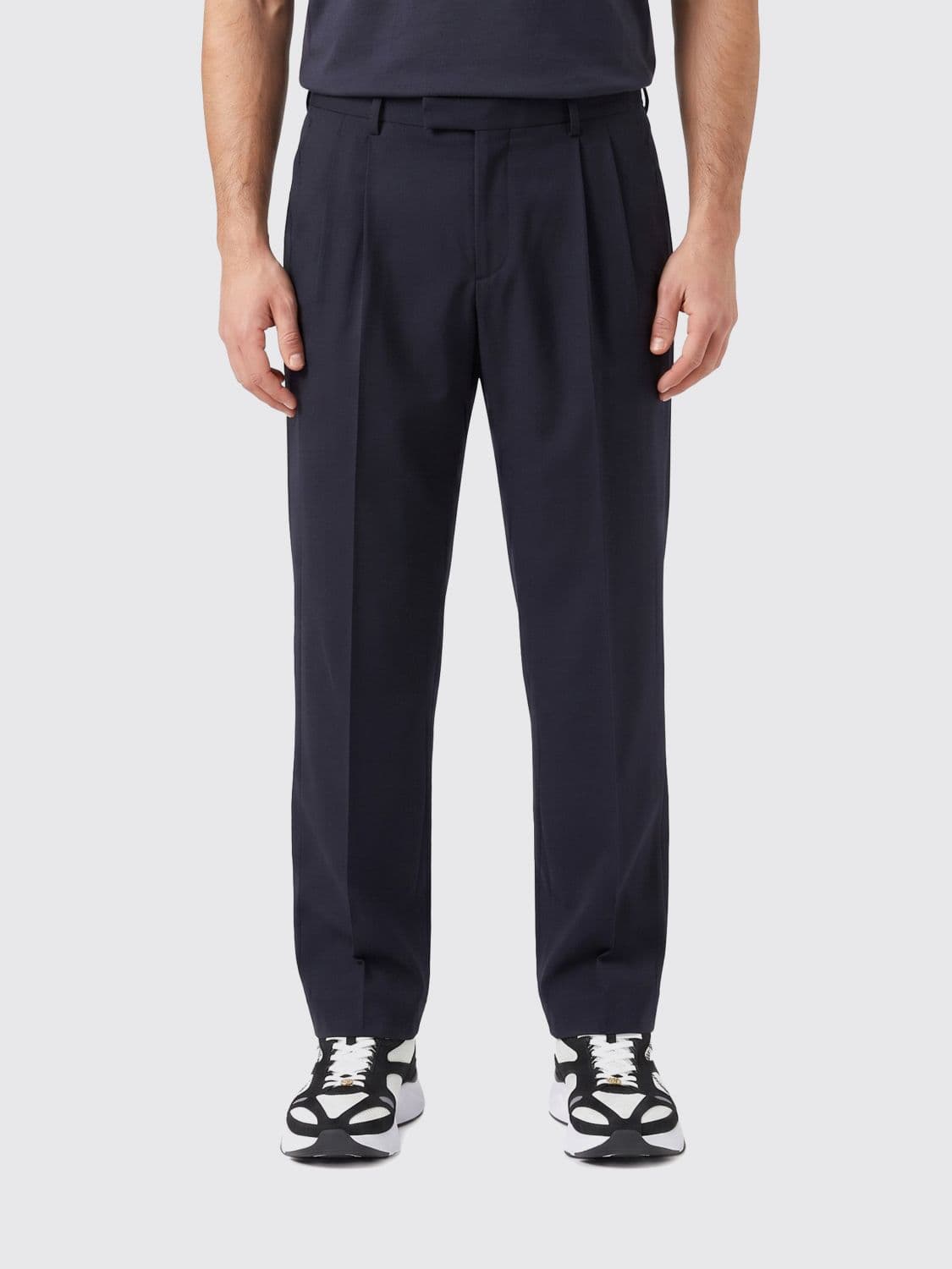 Valentino Garavani Straight-Leg Tailored Trousers in Wool Blend