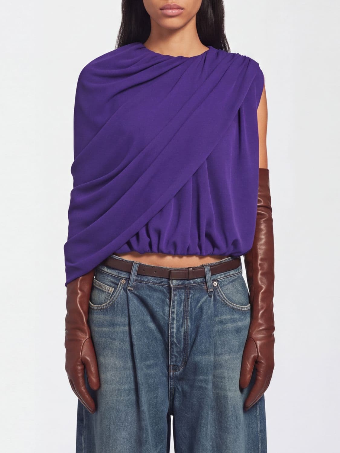 Balenciaga Top Woman color Violet