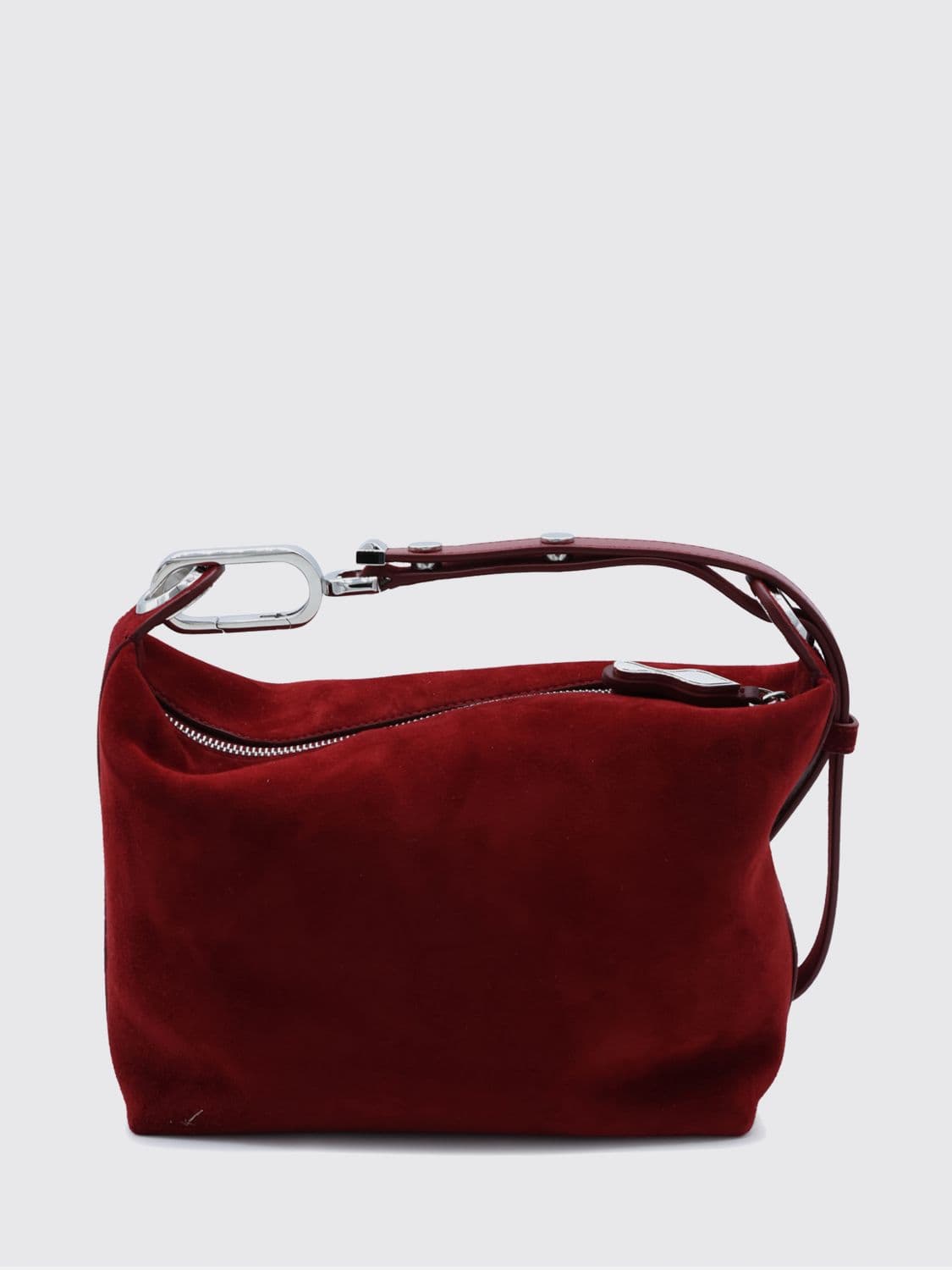 Christian Louboutin Suede Mini Handbag with Zip · OS