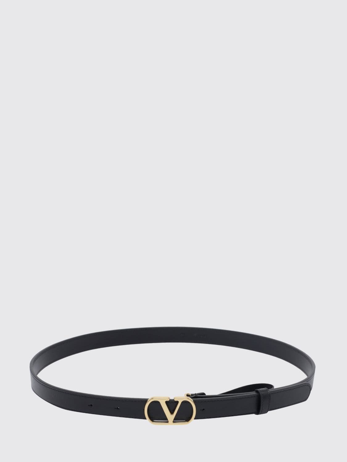 Valentino Garavani VLogo Signature Smooth Calf Leather Belt