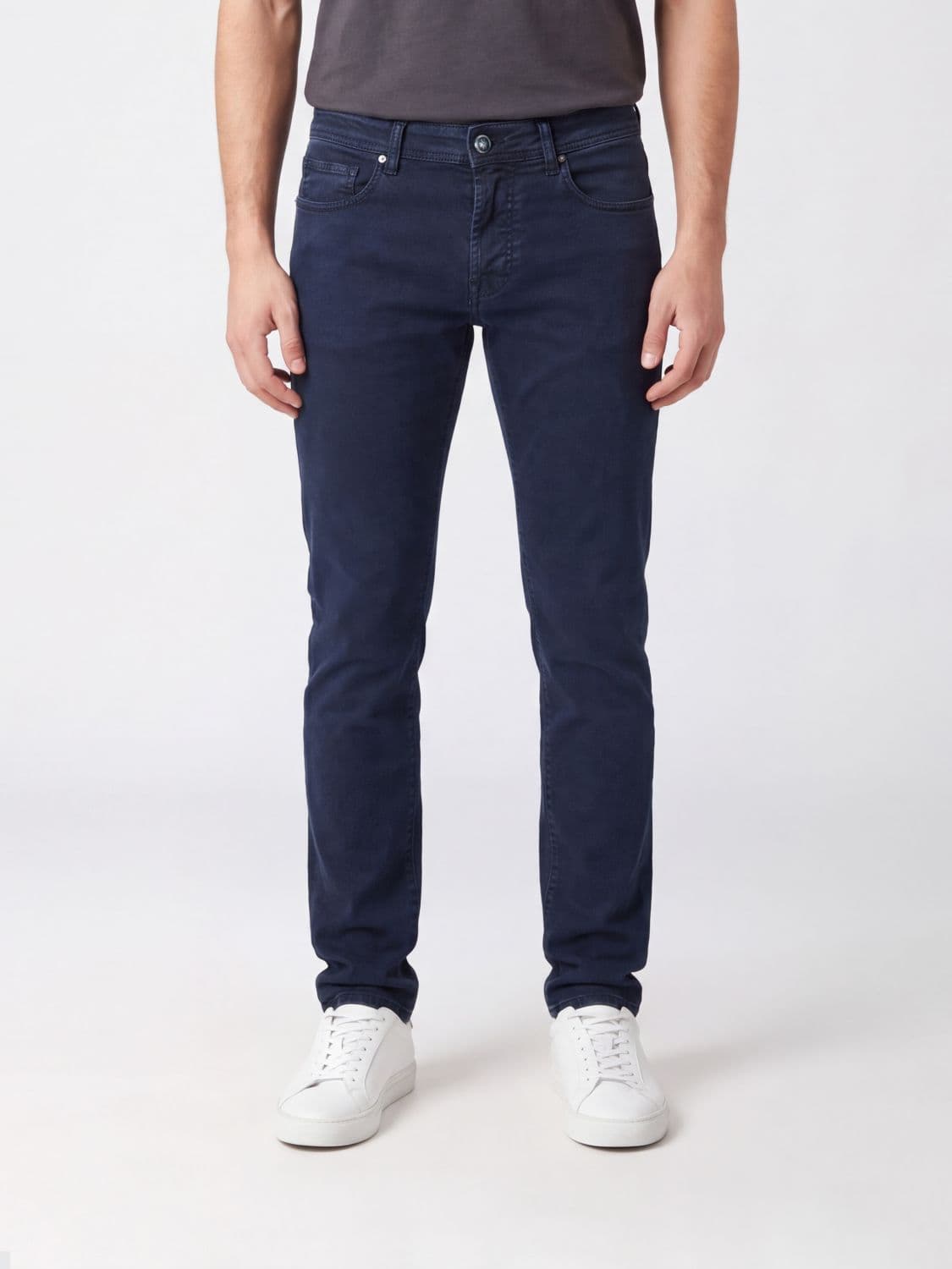Jacob Cohen Five-Pocket Slim-Fit Stretch-Cotton Trousers