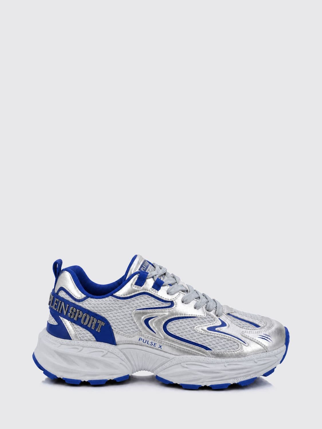 Plein Sport Pulse X FAFS Multicolor Low Top Sneakers with Notched Sole