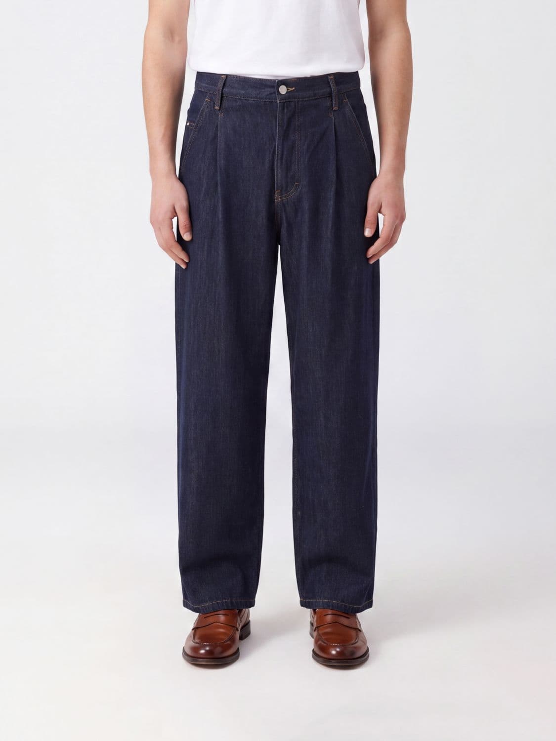 Dries Van Noten Jeans Men color Blue