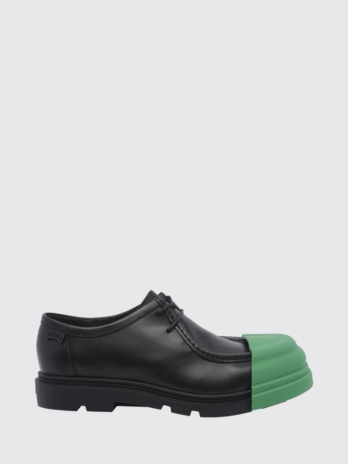 Camper Junction Bicolour Leather and Rubber Derby Shoes