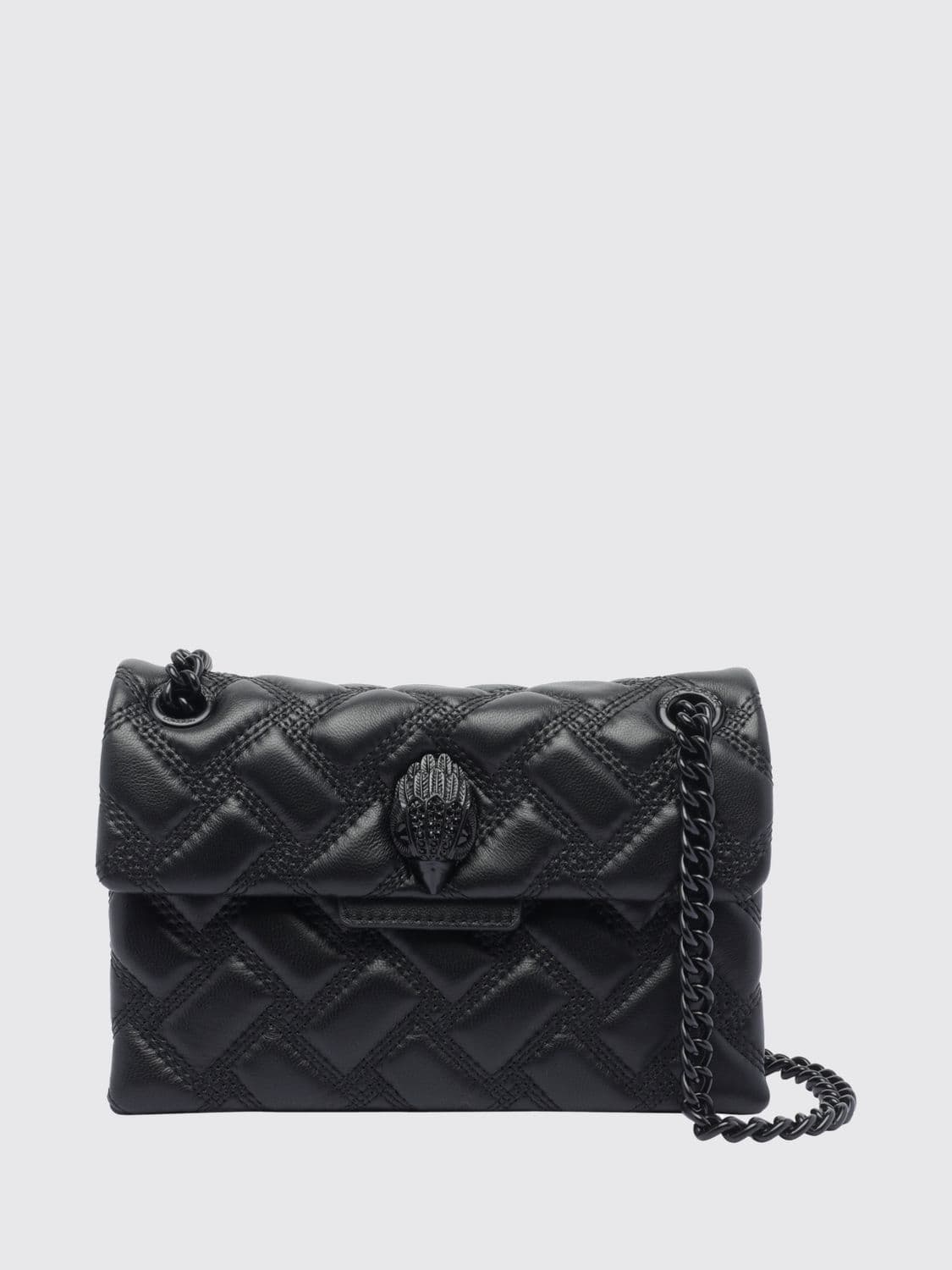 Kurt Geiger London Kensington Leather Mini Crossbody Bag with Logo