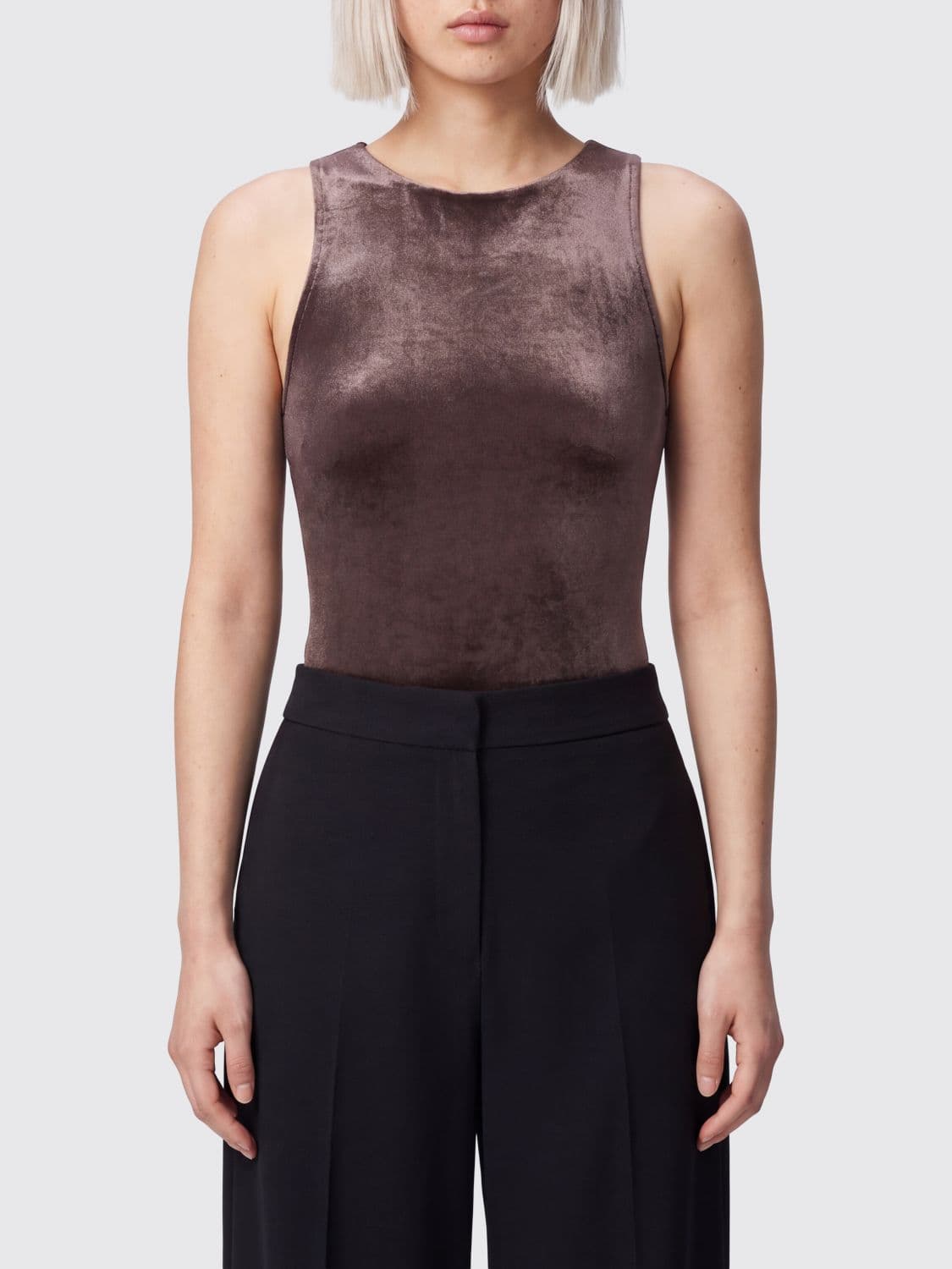 The Andamane Bodysuit Woman color Brown