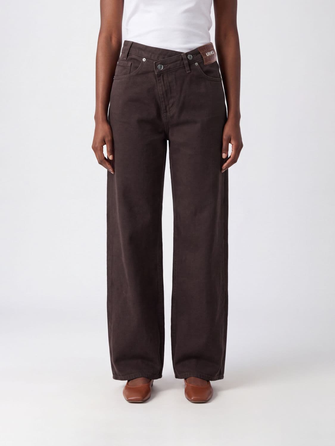 Liu Jo Jeans Woman color Brown
