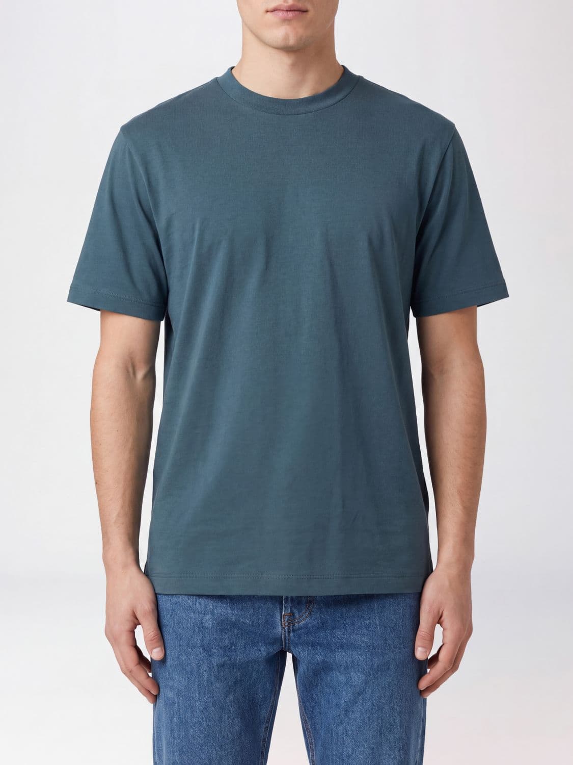 Brioni T-Shirt Men color Blue 1