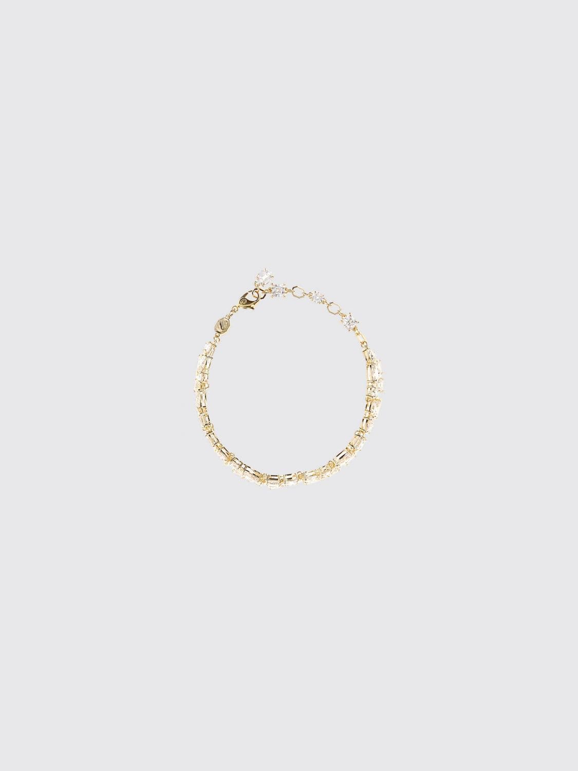 Swarovski Mesmera Adjustable Bracelet in 18k Gold-Plated Metal · OS