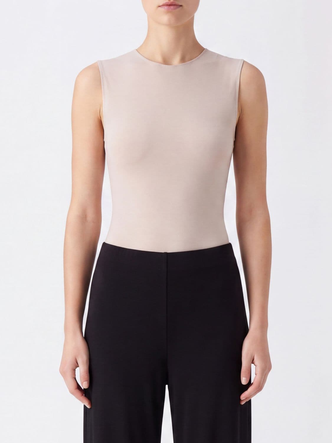 Maison Margiela Off-The-Shoulder Slim Fit Jersey Bodysuit Top