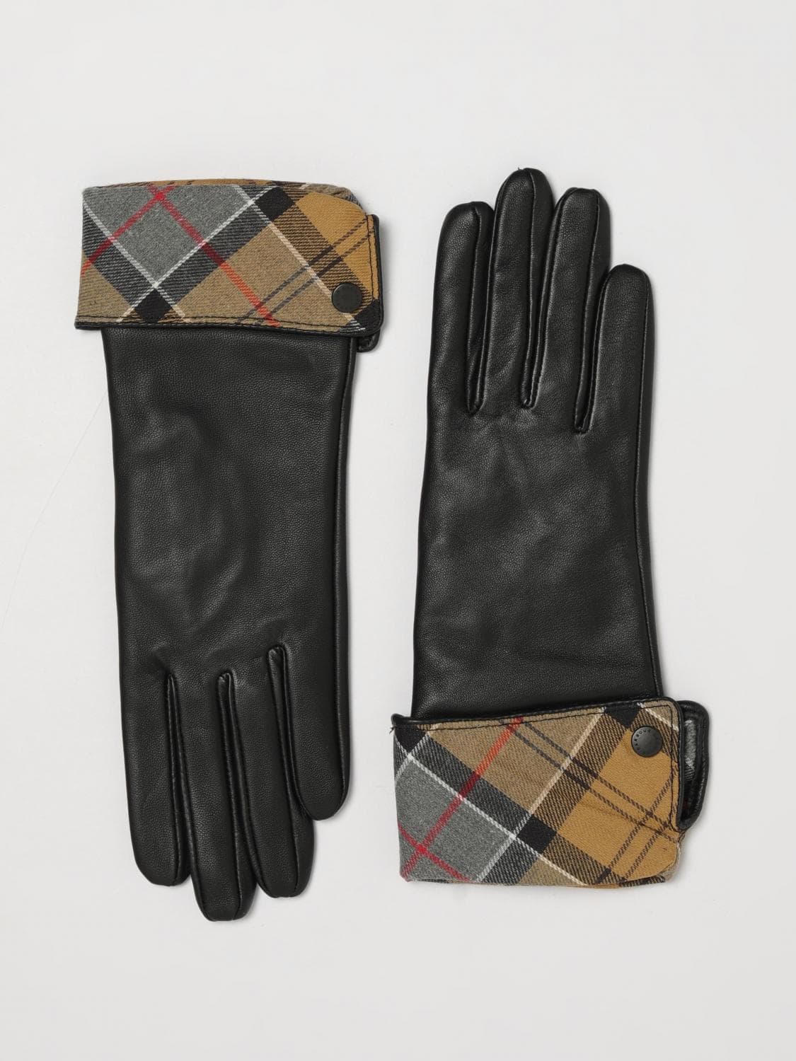 Barbour Gloves Woman color Black