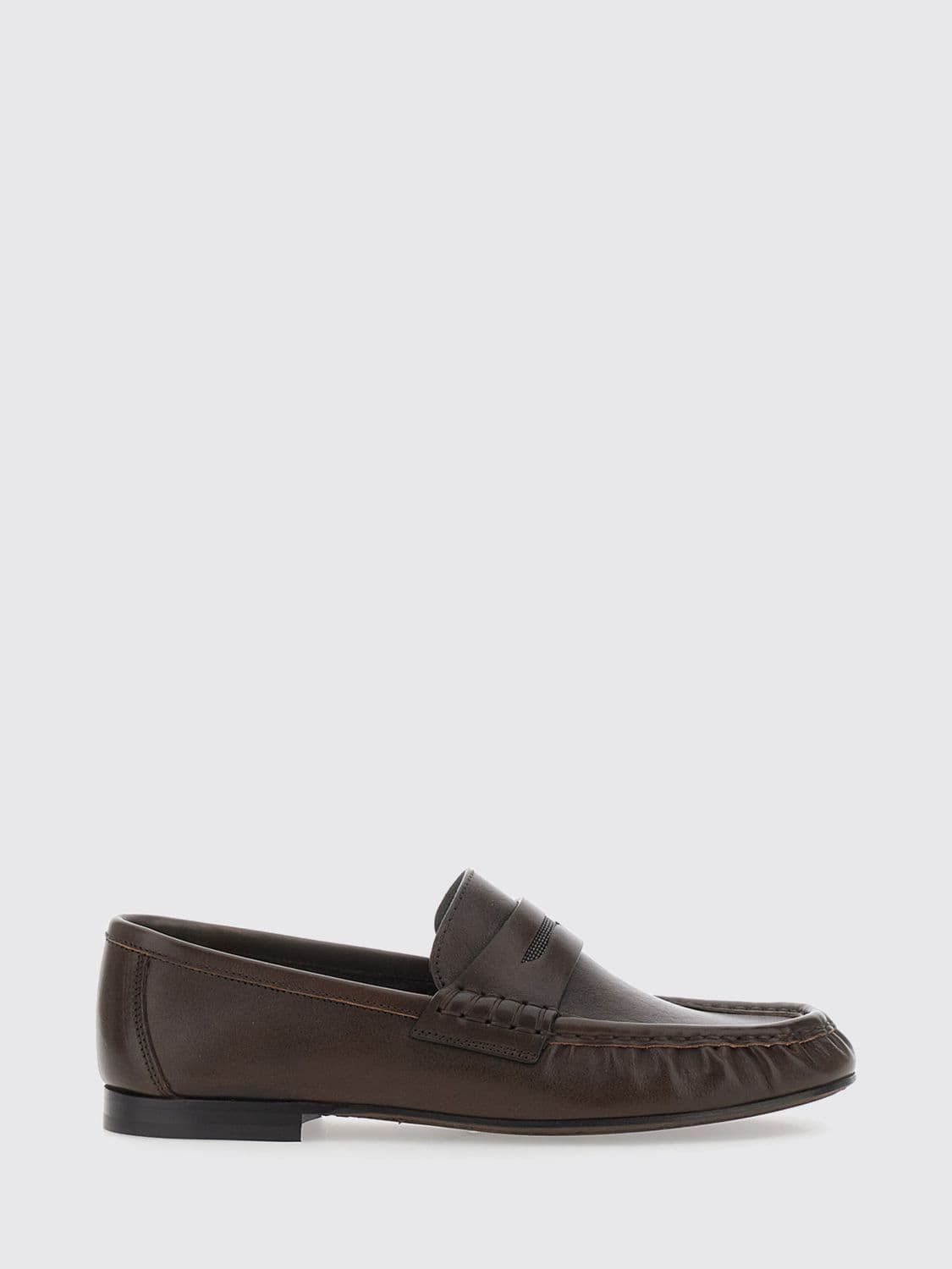 Brunello Cucinelli Loafer Woman color Brown