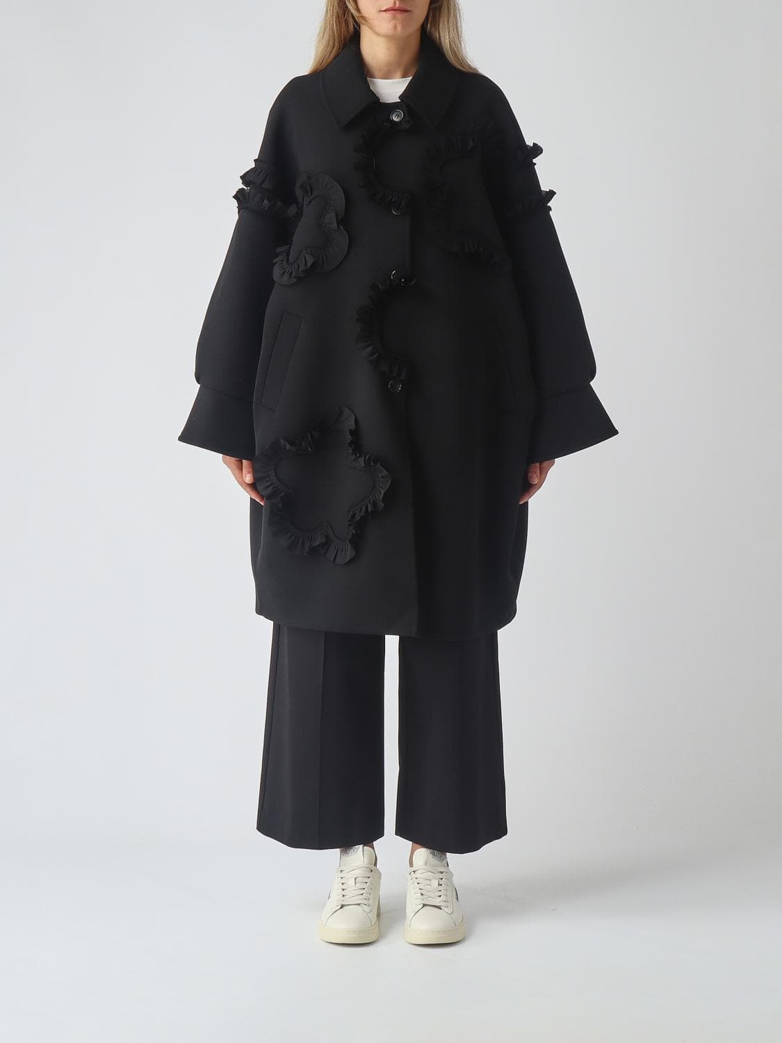 Meimeij Coat Woman color Black