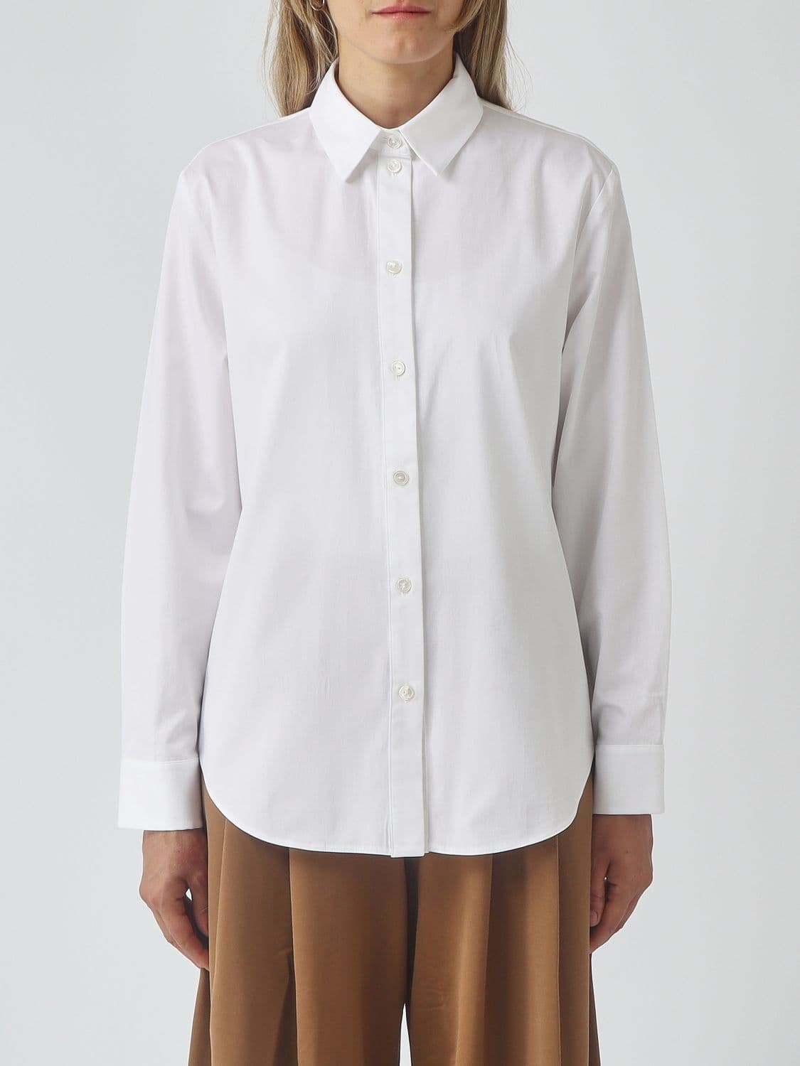 Mm Max Mara Shirt Woman color White