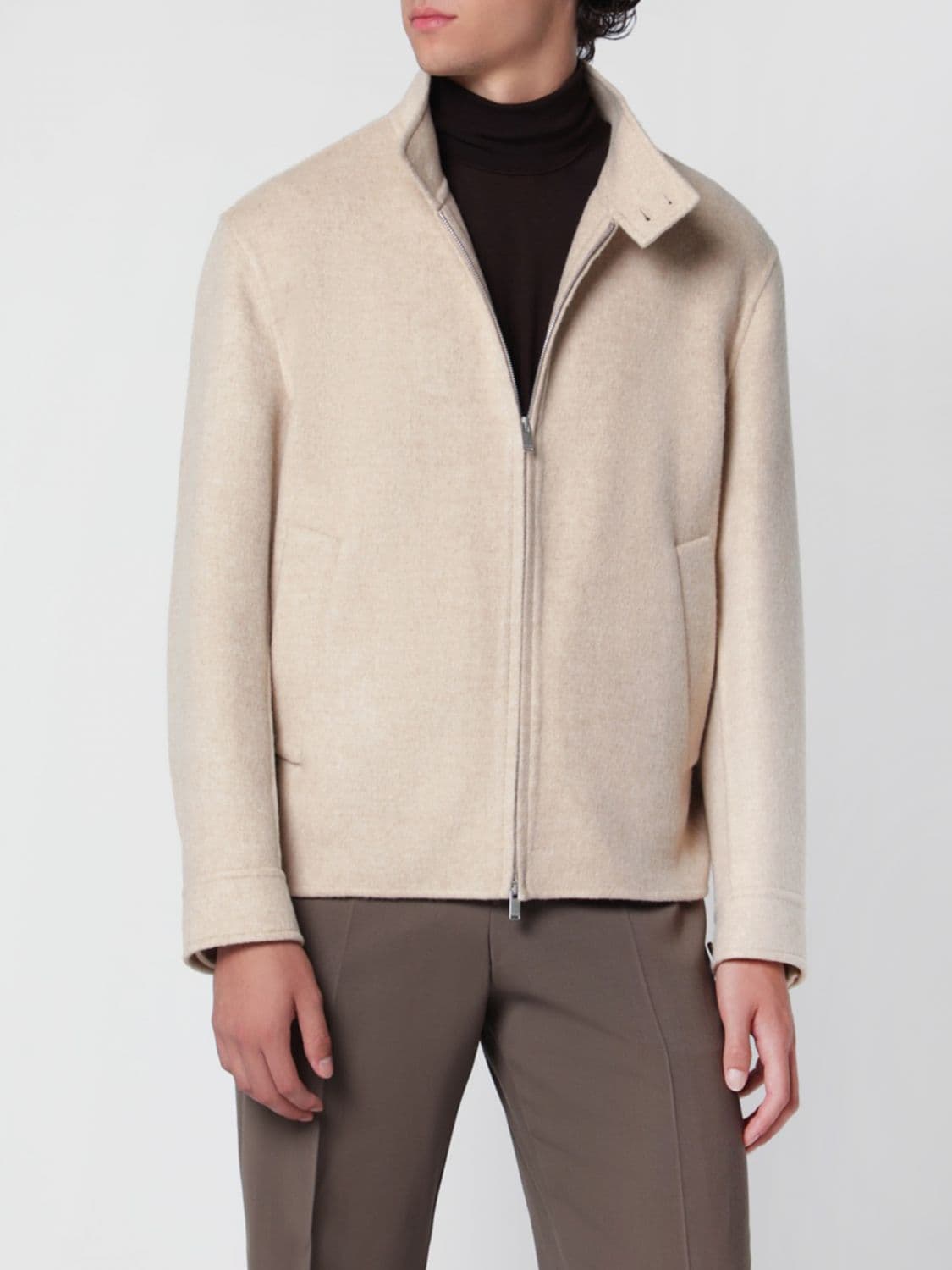 Lardini Coat Men color Beige