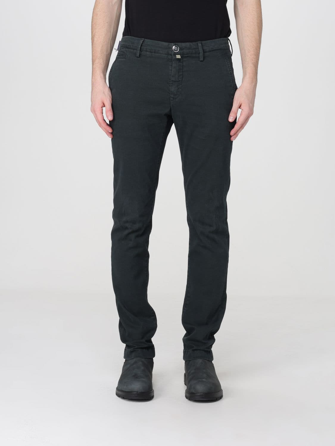 Jacob Cohen Bobby Skinny Fit Cotton Blend Trousers